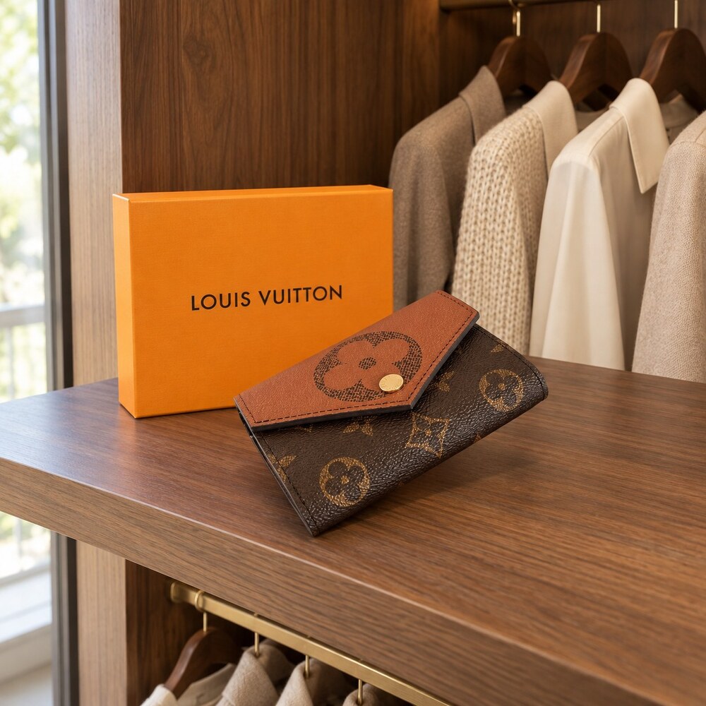 Louis Vuitton Monogram Giant Reverse Envelope Card Holder - Picture 6 of 6